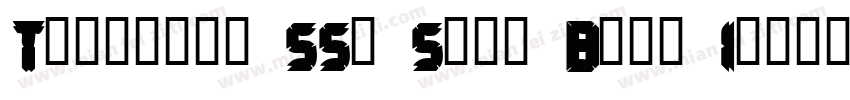 Terminus SSi Semi Bold Italic字体转换